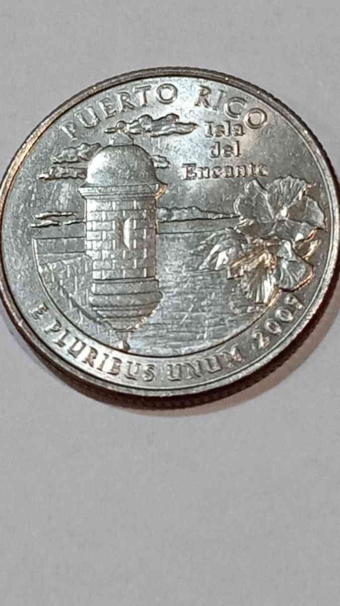 this is a US state Quarter from Puerto Rico