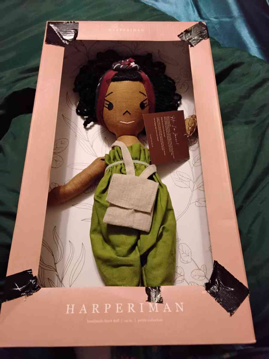 I am selling this super cute HARPERIMAN doll