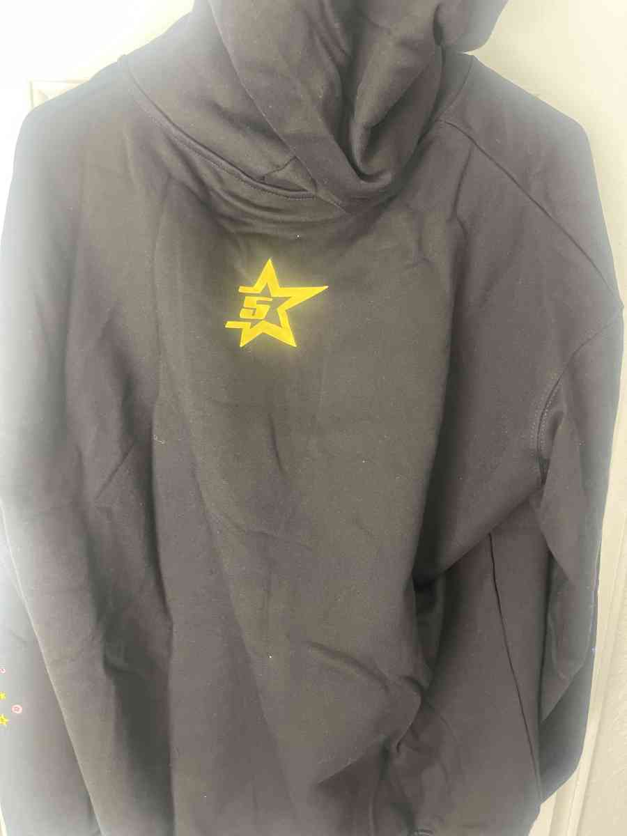 Black OG pink sp5der hoodie Authentic