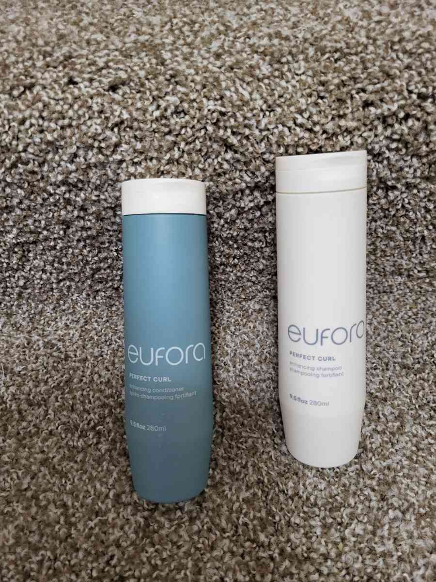 Eufora Shampoo and Conditioner perfect curl