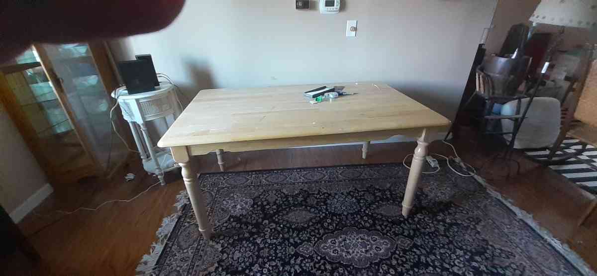 wooden table