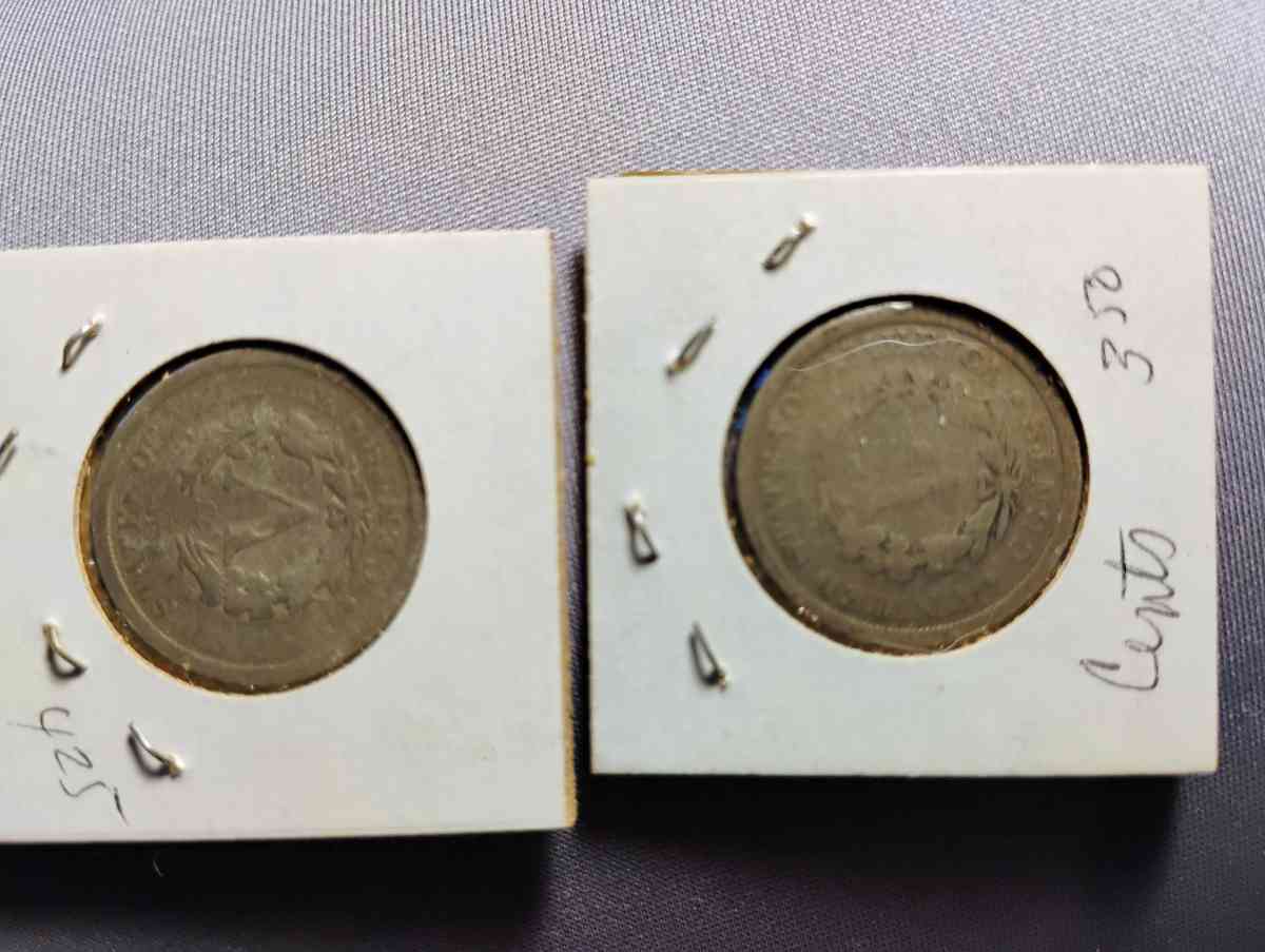 1901 and 1902 v nickels
