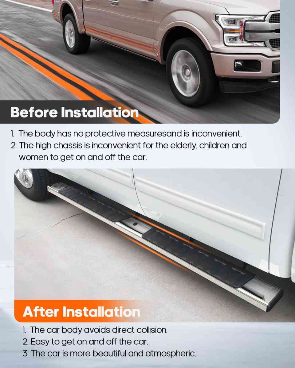 pair of estrivo para Ford f150 f250 4 puertas