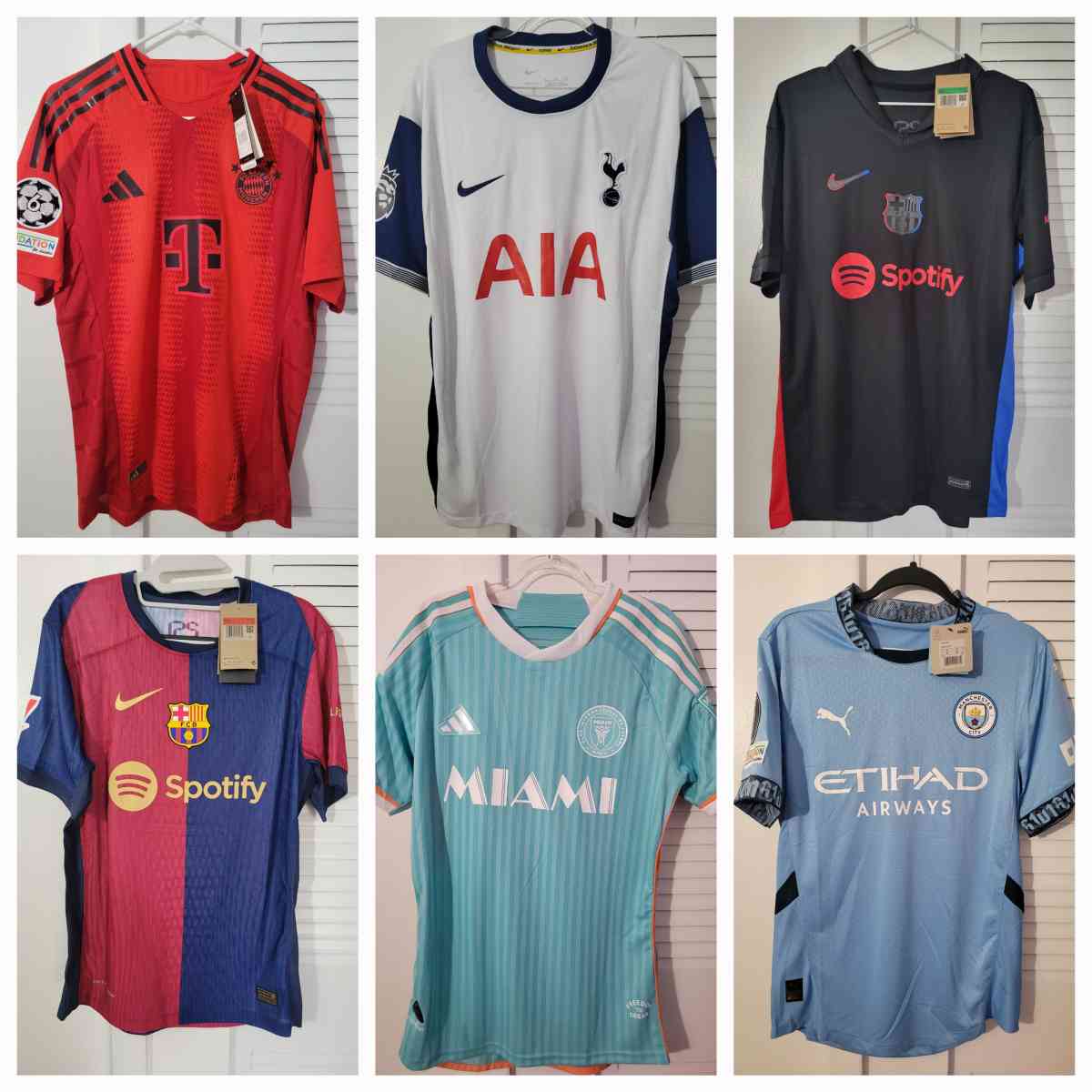 Jersey Soccer 2025 Player Version and Fan Size M L XL 2XL3XL