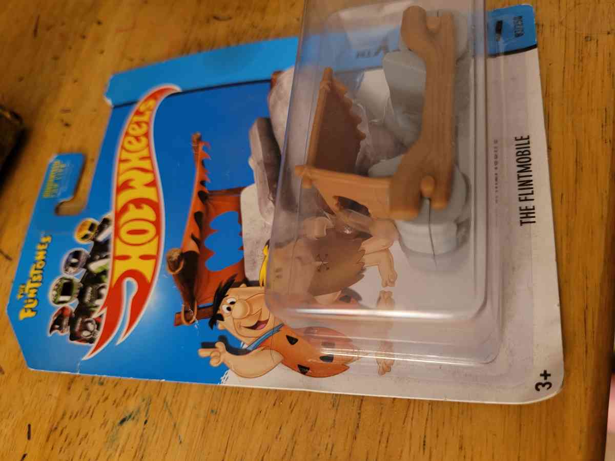hot wheels  the Flintstones  the flintmoble