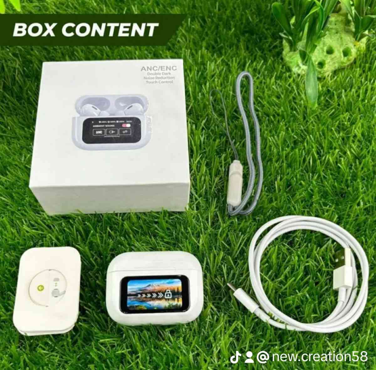 A9 pro wireless earbuds with display