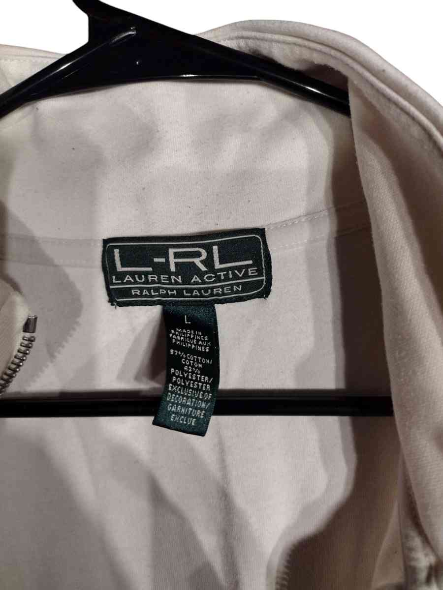 vintage Lauren active zip up hoodie