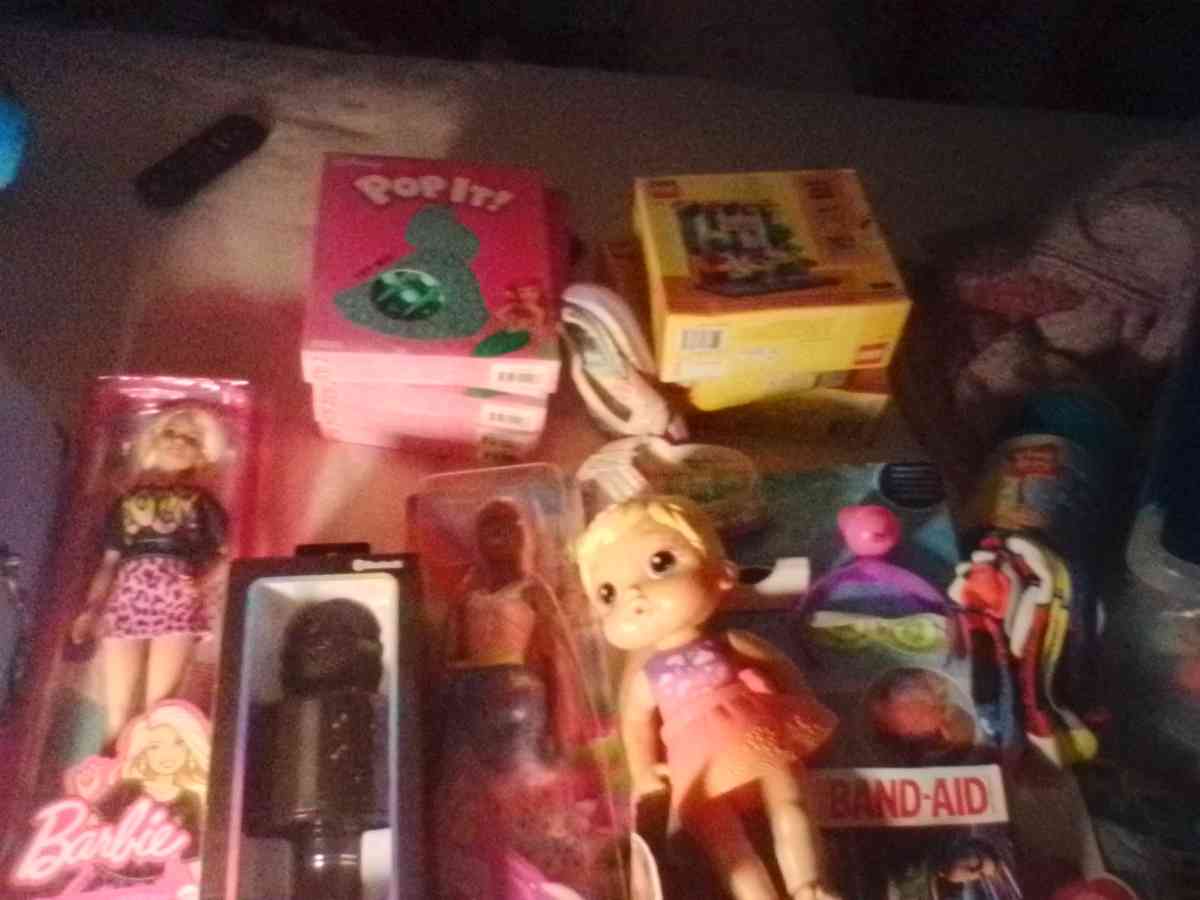 new toys shoes lipstick bag clothes microphone Bluetooth