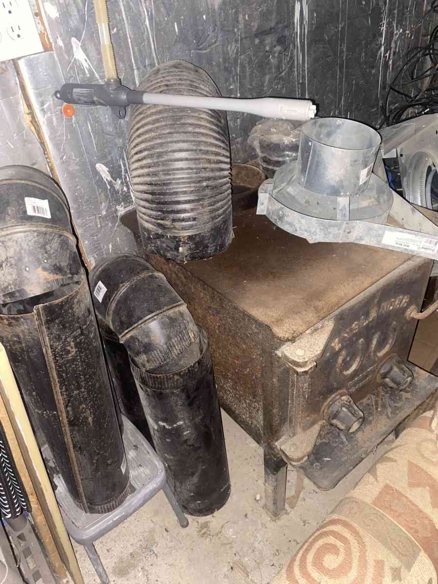 cast iron wood burning stove