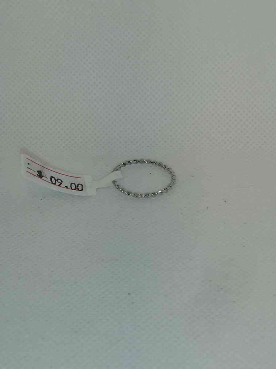 Braided Retro Geometric Ring