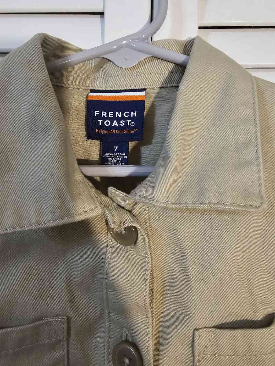 French Toast size 7 uniform