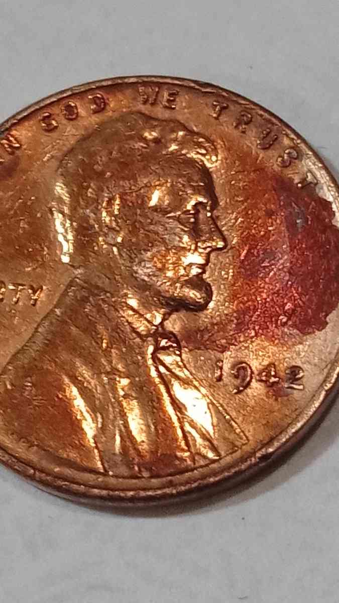 this is a 1942 Lincoln memorial Pennys