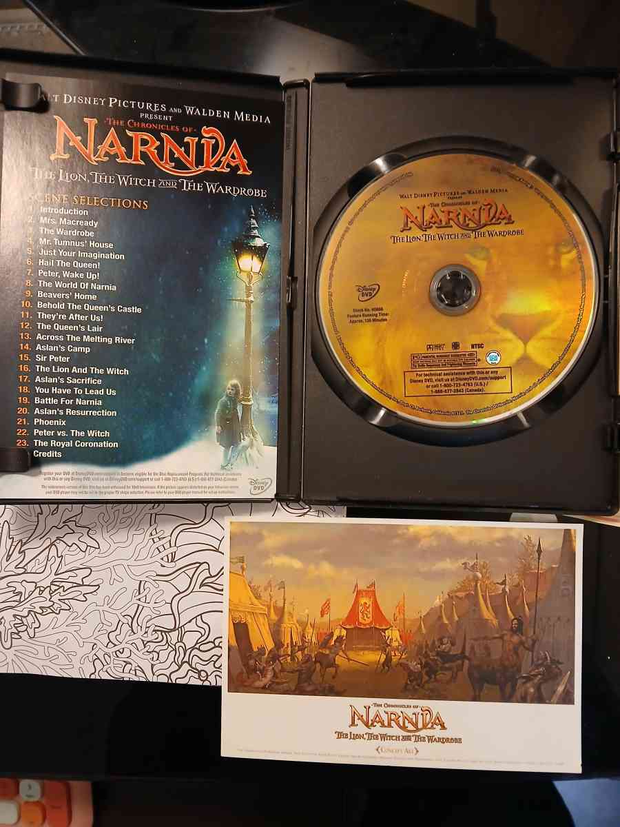 The Chronicles of Narnia DVD
