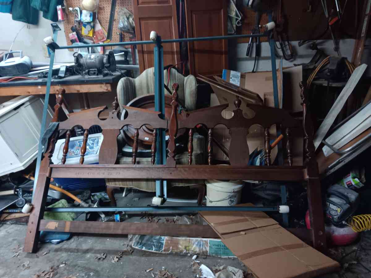 king size bed frame with headboard