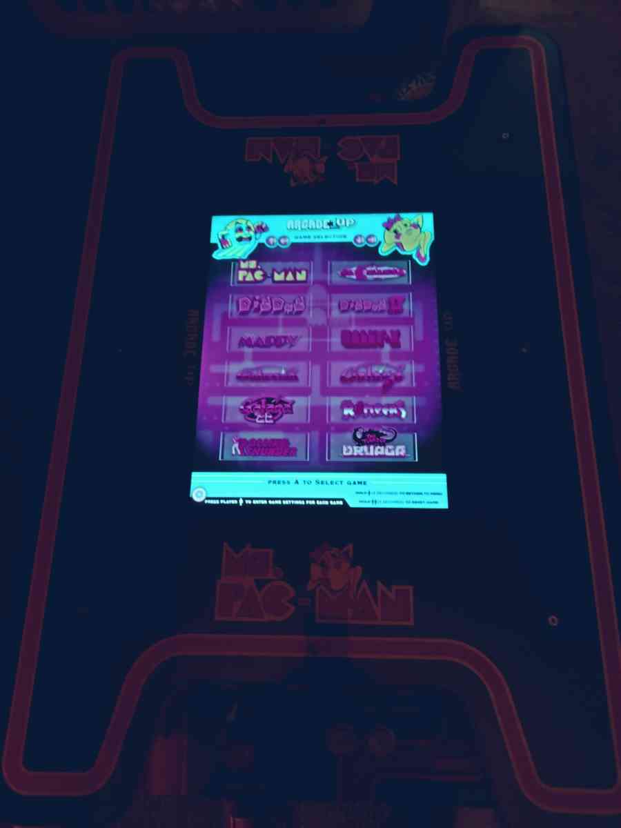 Ms PacMan games with other games included