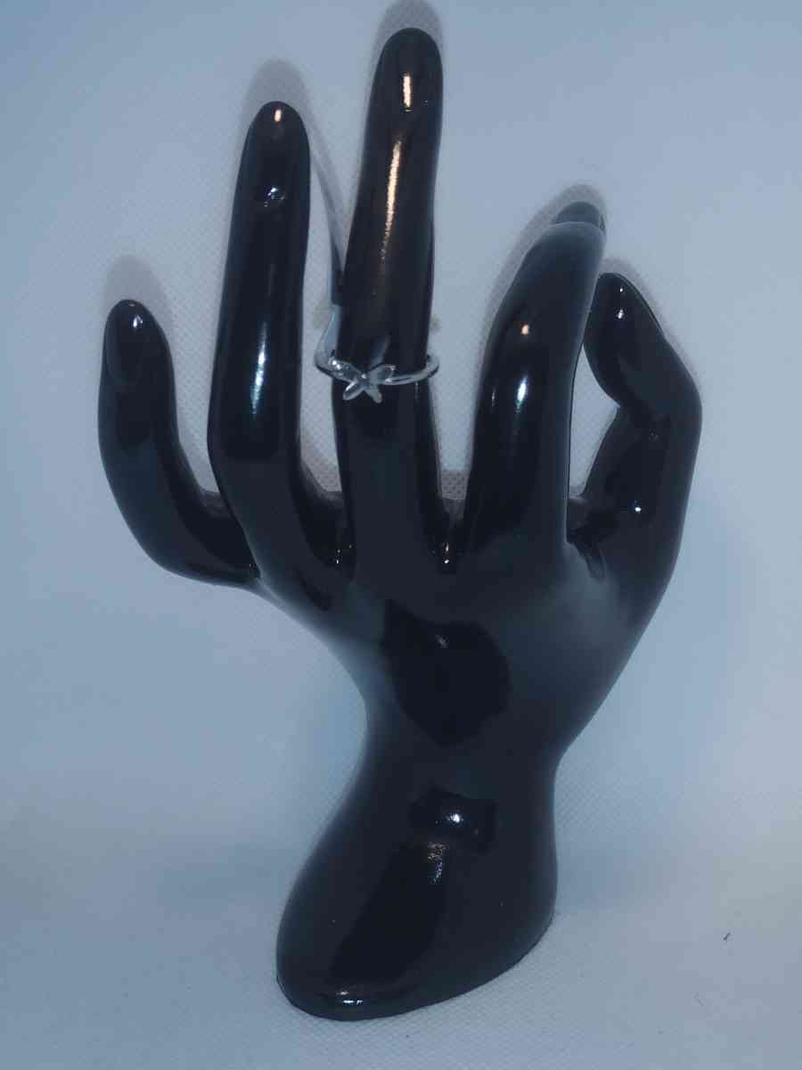 Butterfly Retro Geometric Ring