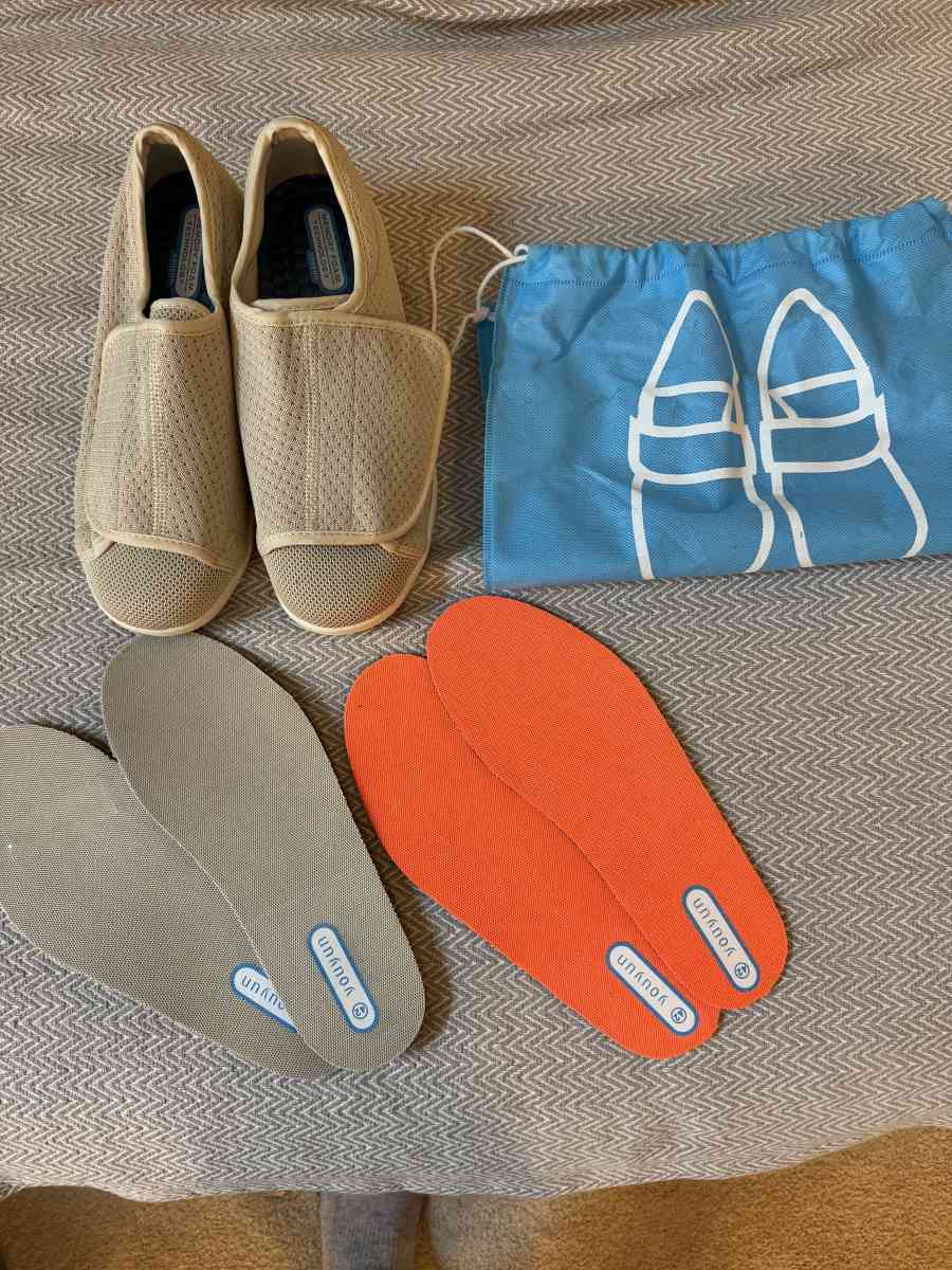 1045Youyun Diabetic Shoes Wide Diabetic Shoes Adjustable Men