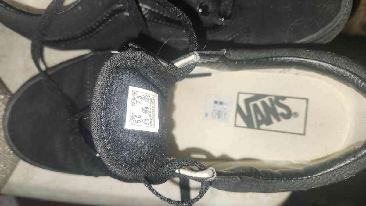 Black Vans