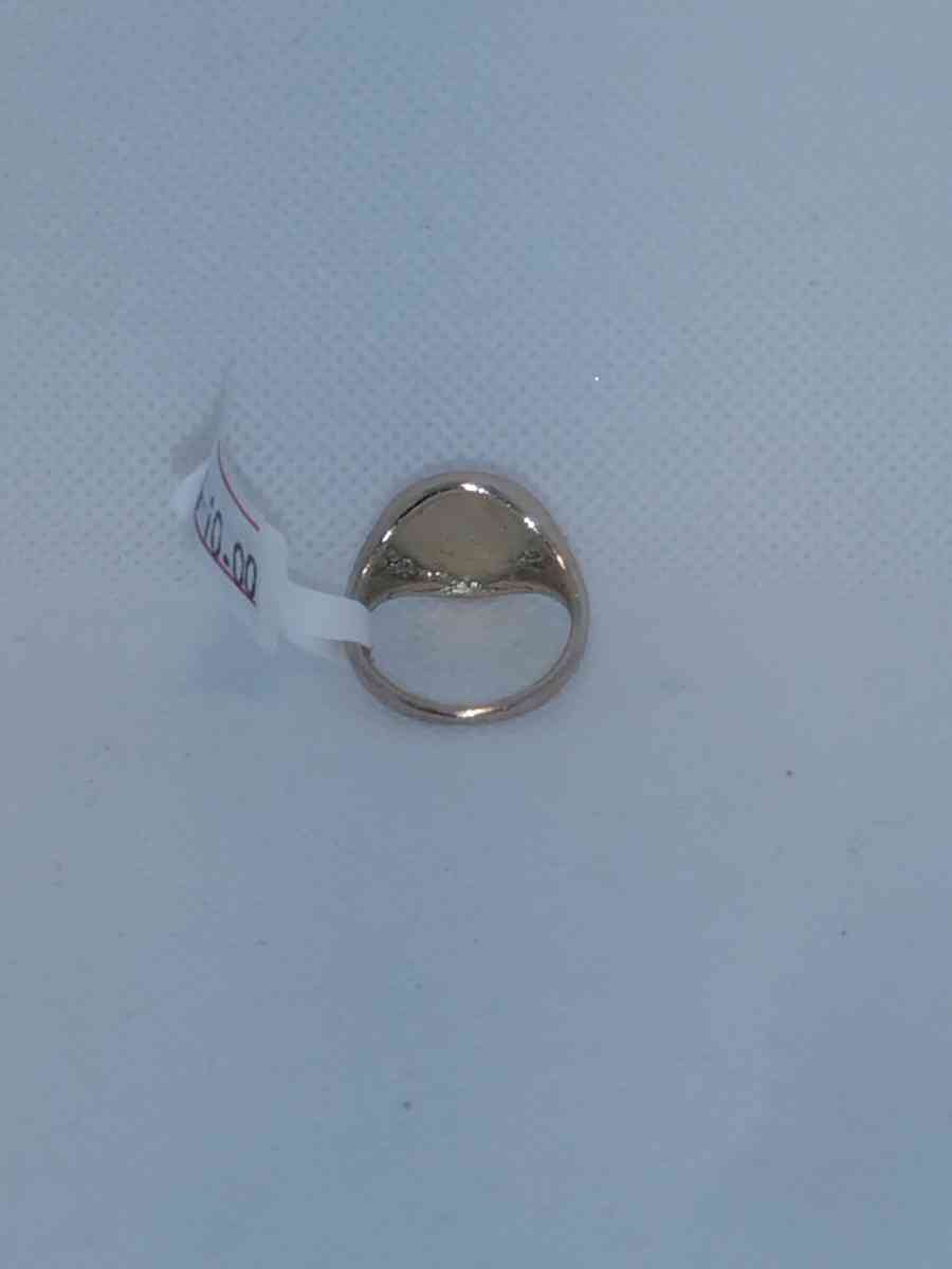 Pink White Yinyang Heart Ring