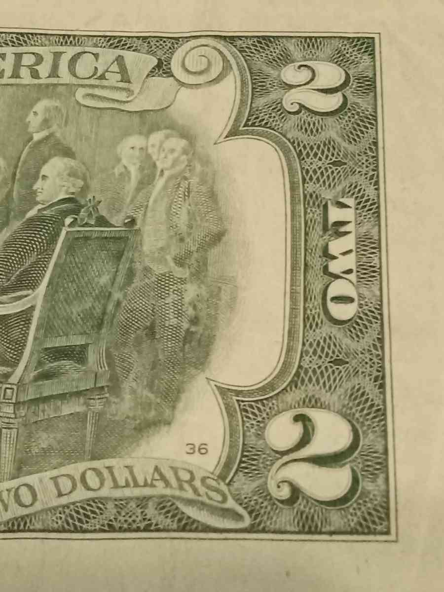 2 dollar bill