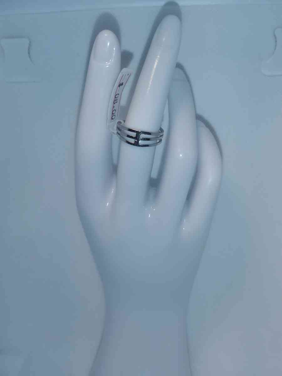 3 Band Silver Ring GA