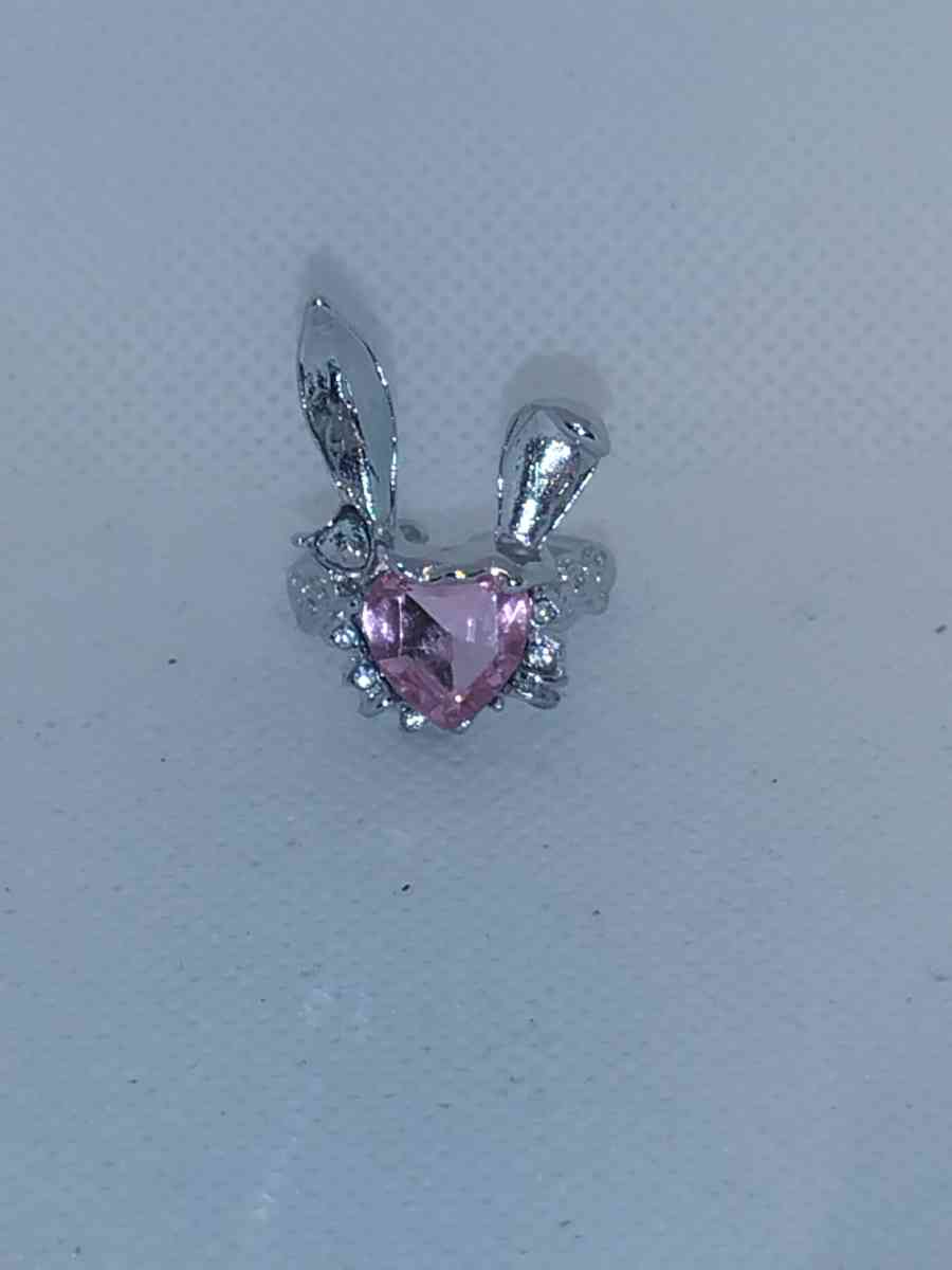 Love Bunny Silver Ring