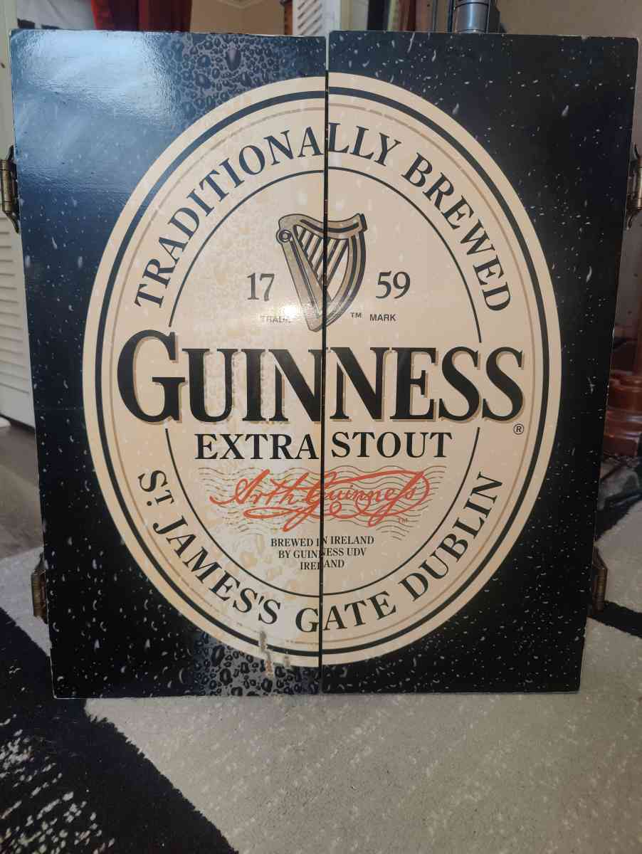 Guinness Extra Stout Beer Dart Board