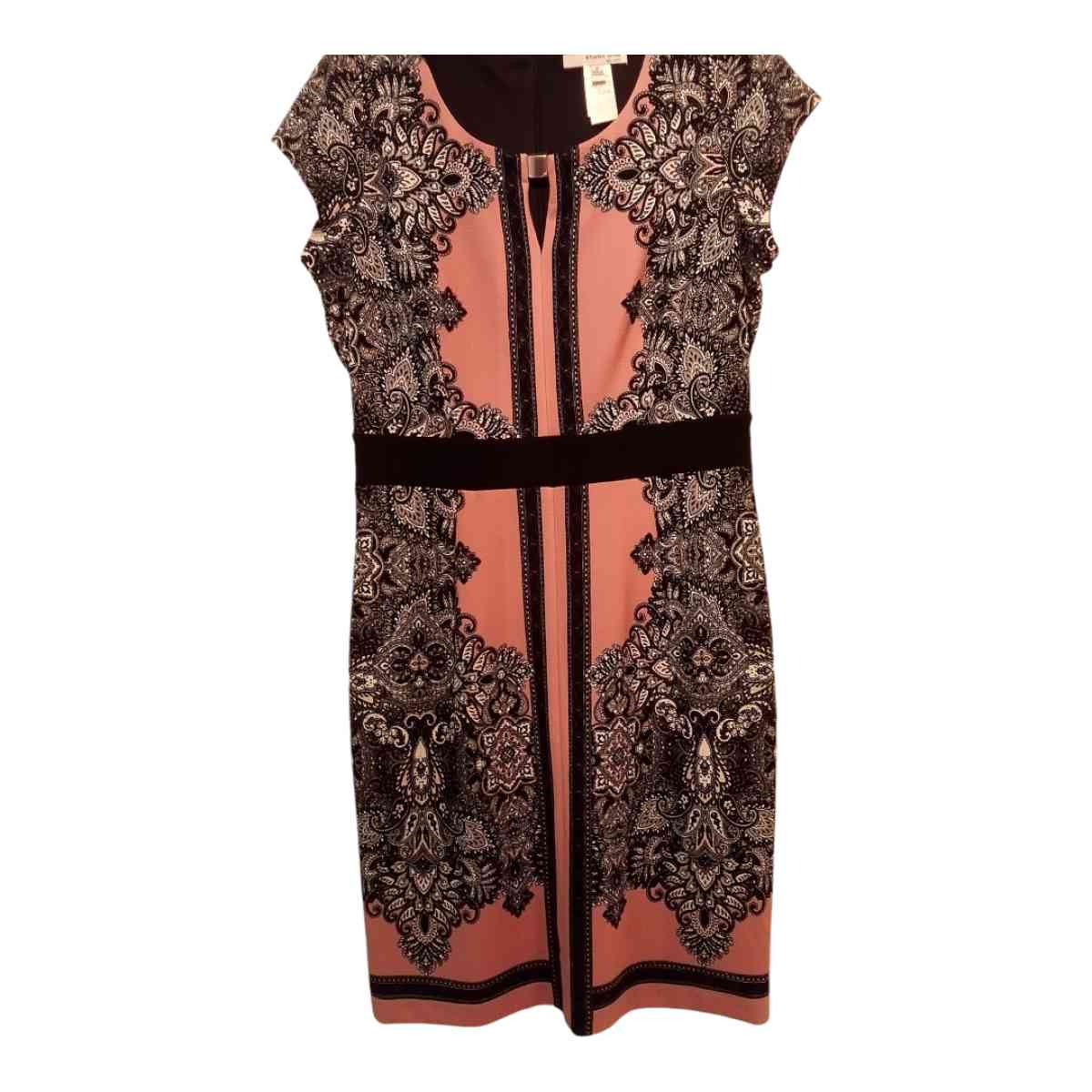 STUDIO 1 NWT  SHIFT DRESS W CAP SLEEVES