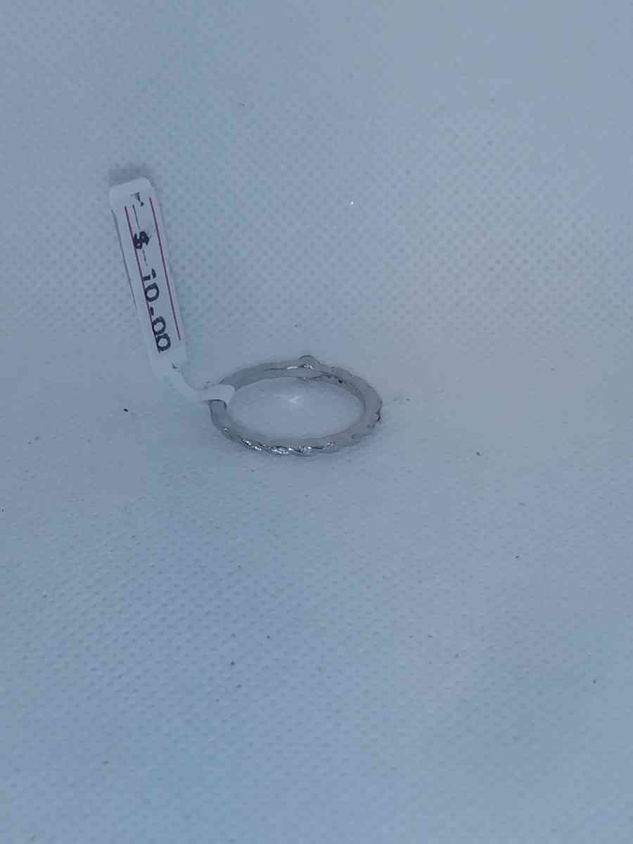 Black Stone Retro Geometric Ring