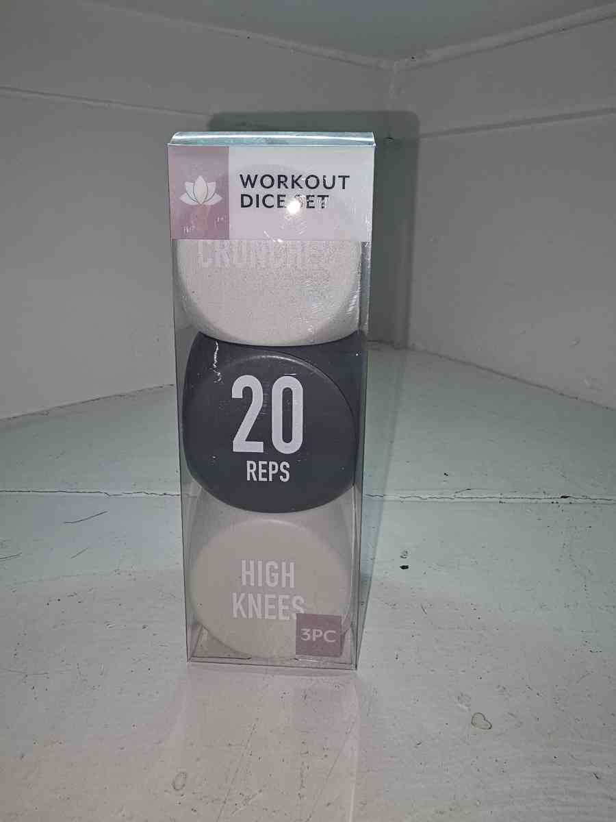 workout dice set