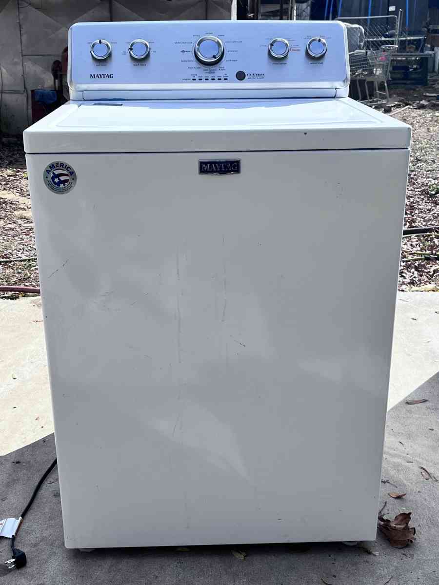 Maytag washing machine