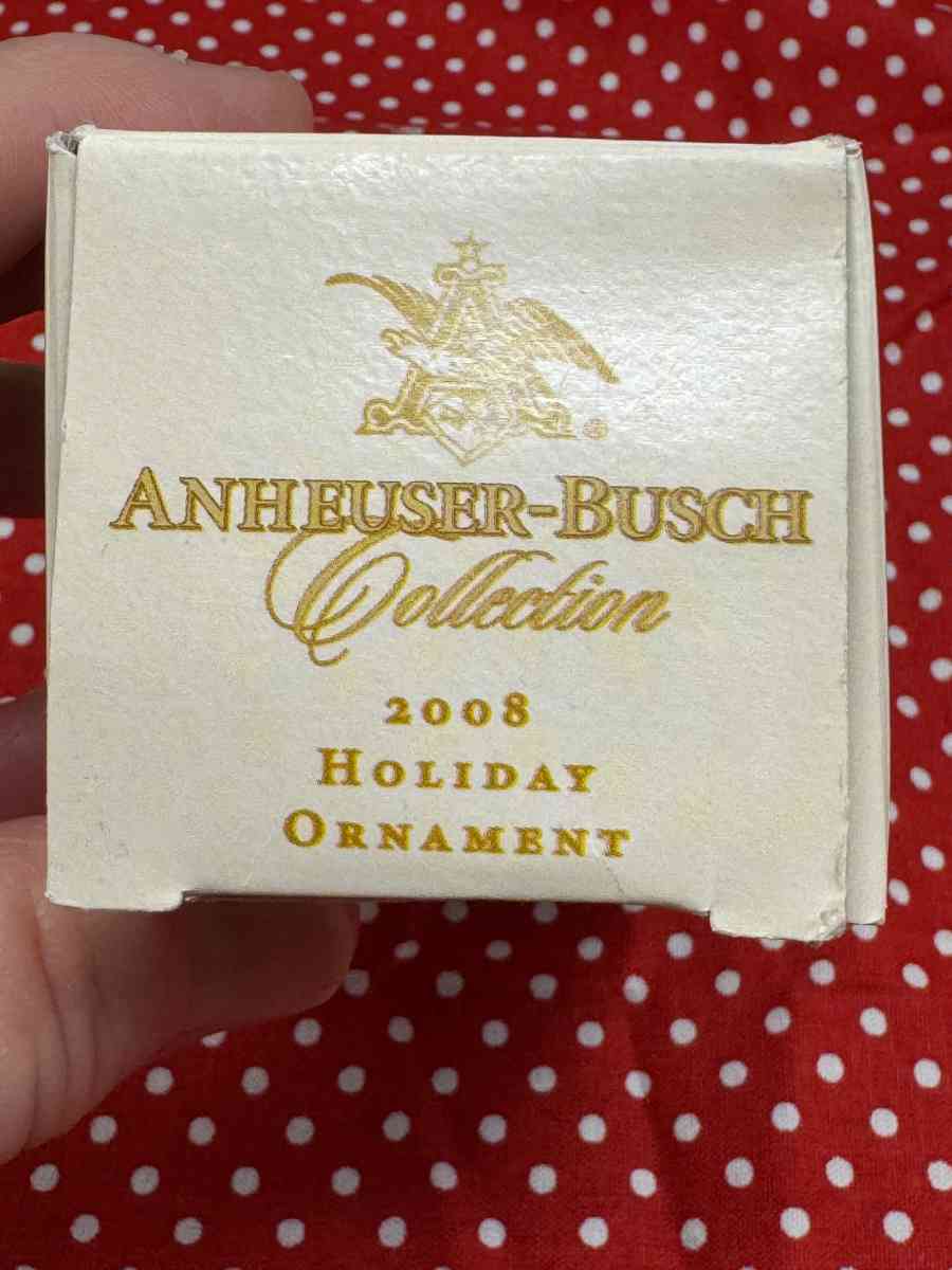 2019PTT Vintage AnheuserBusch 375 Collection 2008 Holiday Or