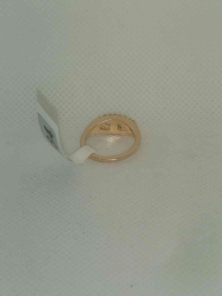 Onyx Eye Chic Rhinestone Ring