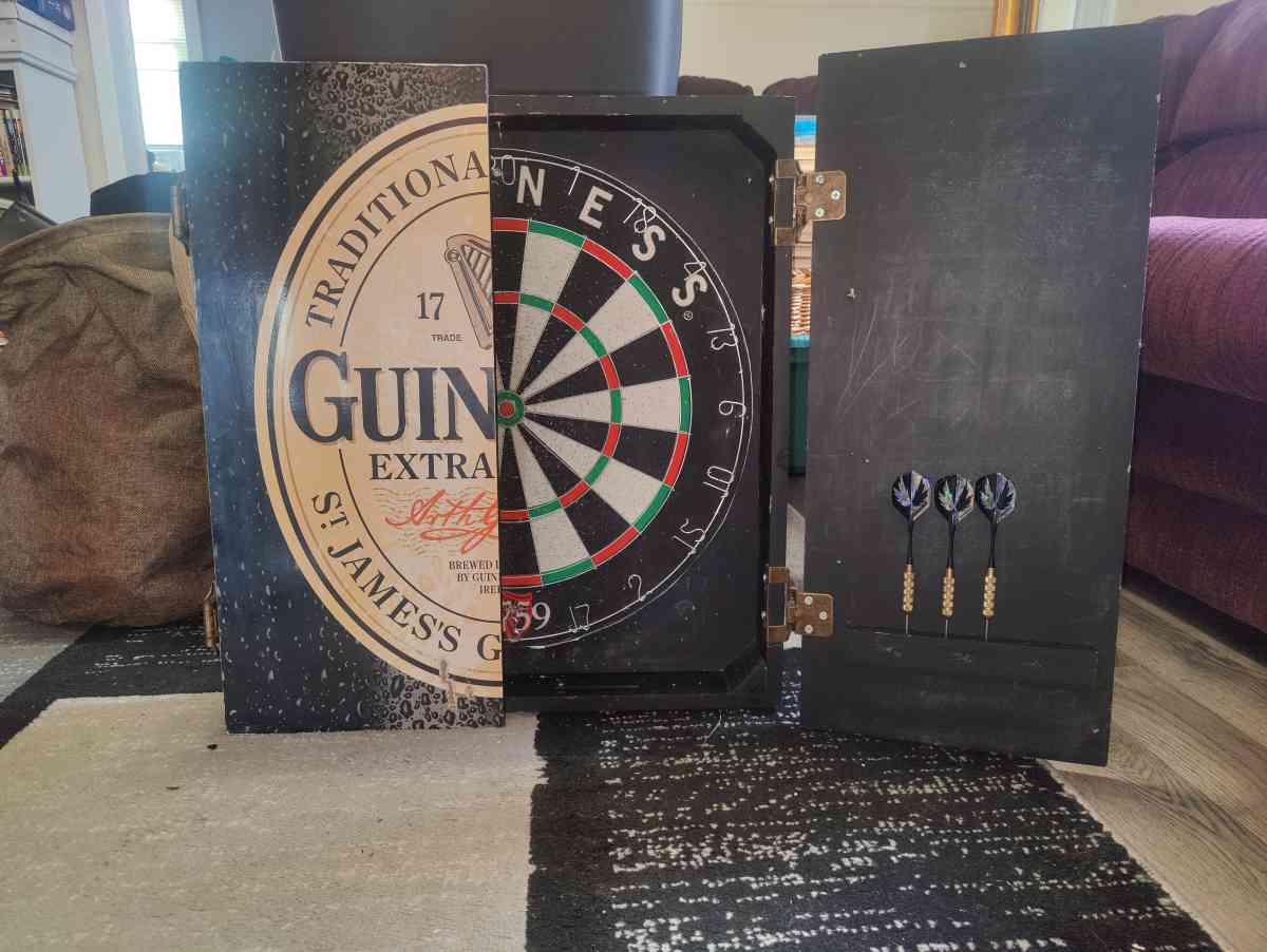Guinness Extra Stout Beer Dart Board