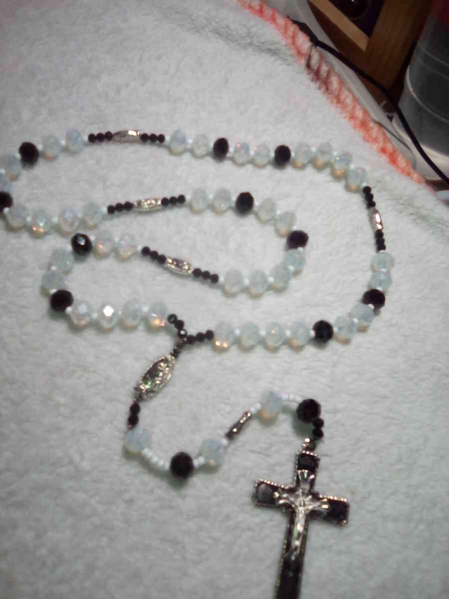 Rosaries made with natural healing stones