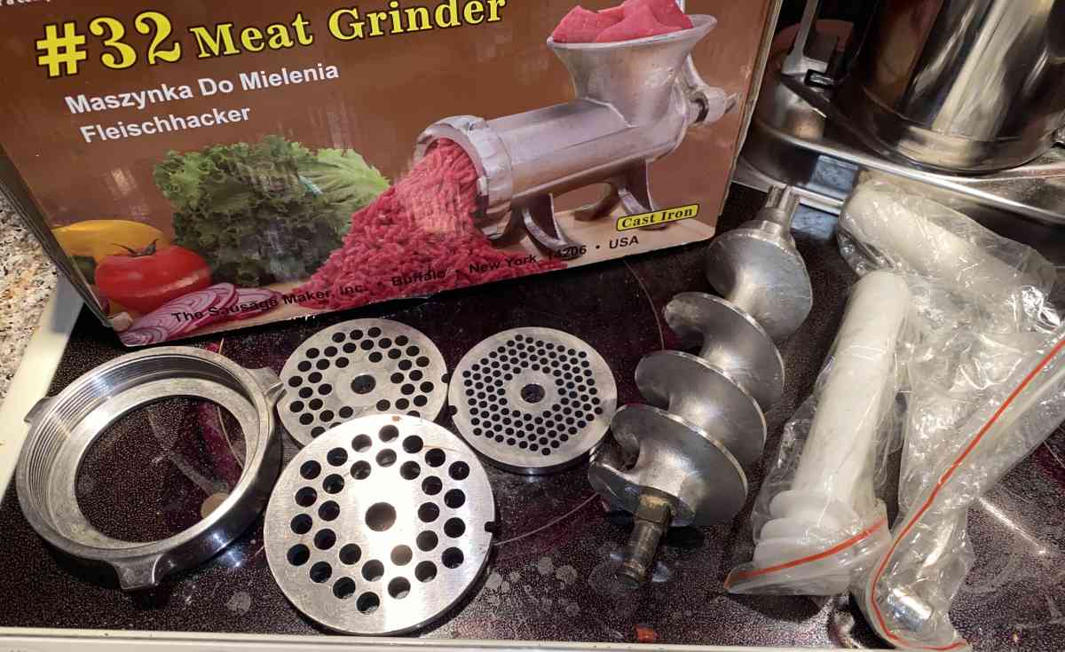Commercial Grade Multi Piece Meat Grinder Bundle