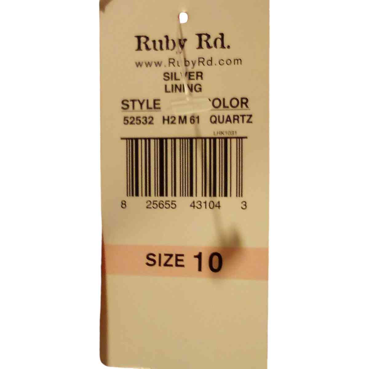 NEW WITH TAGS RUBY RD LITE WEIGHT JACKET W 2 OUTSIDE POCKETS