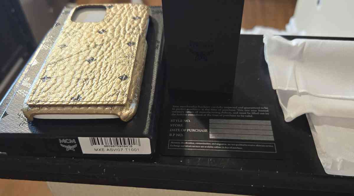 MCM IPHONE 11 PRO MAX PHONE CASE