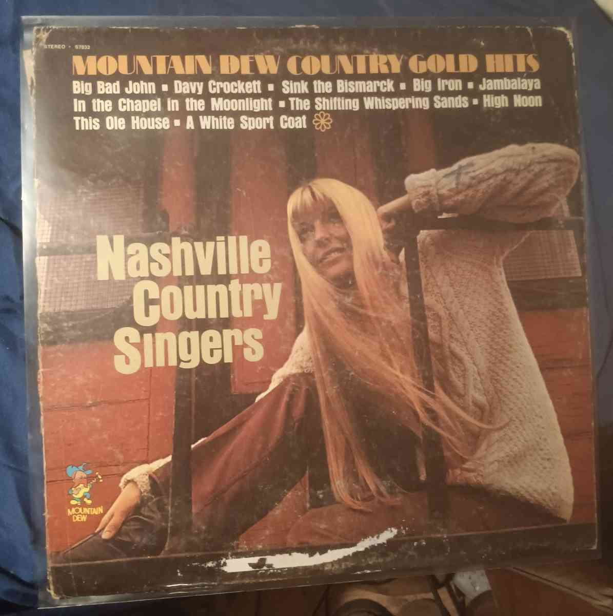 Nashville Country Singers vinyl record