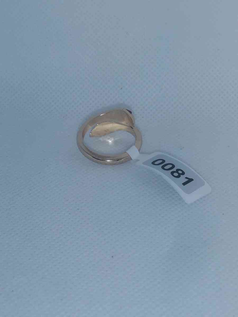 Pink Blue Snake Chic Rhinestone Ring