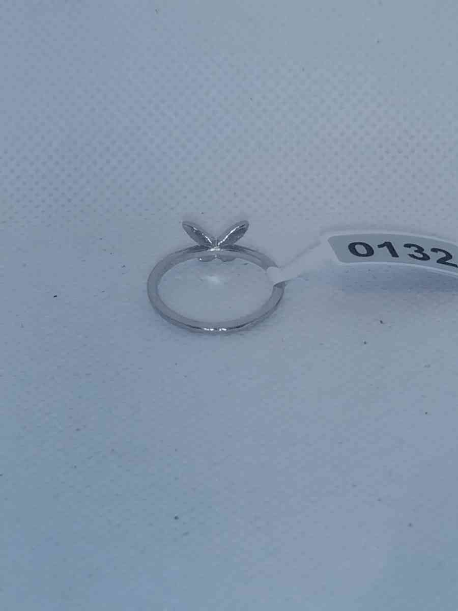 Butterfly Retro Geometric Ring