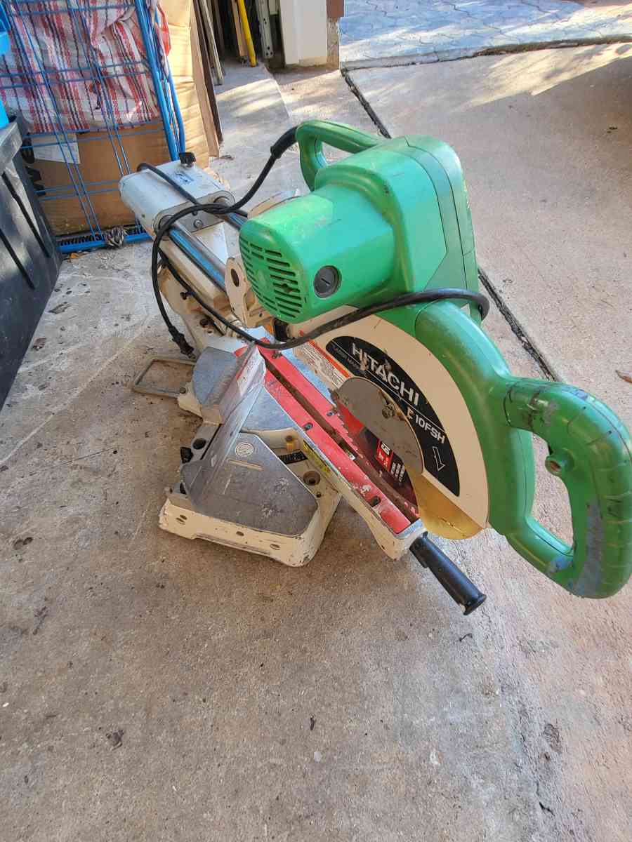 Playner wood and Hitachi electric Table Soog 10 inch