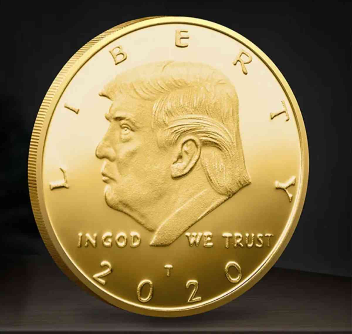Donald Trump President Gold Coin