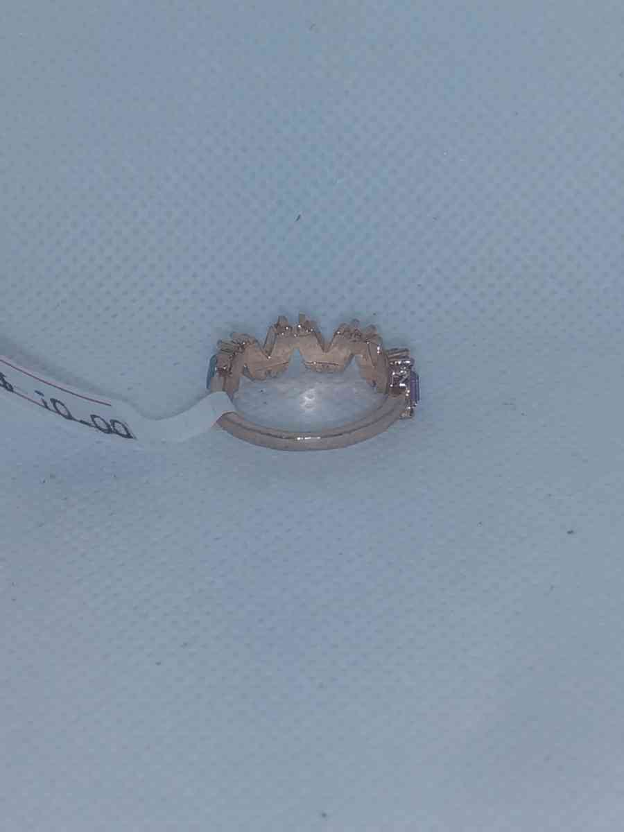 Multi Color Vs Chic Rhinestone Ring