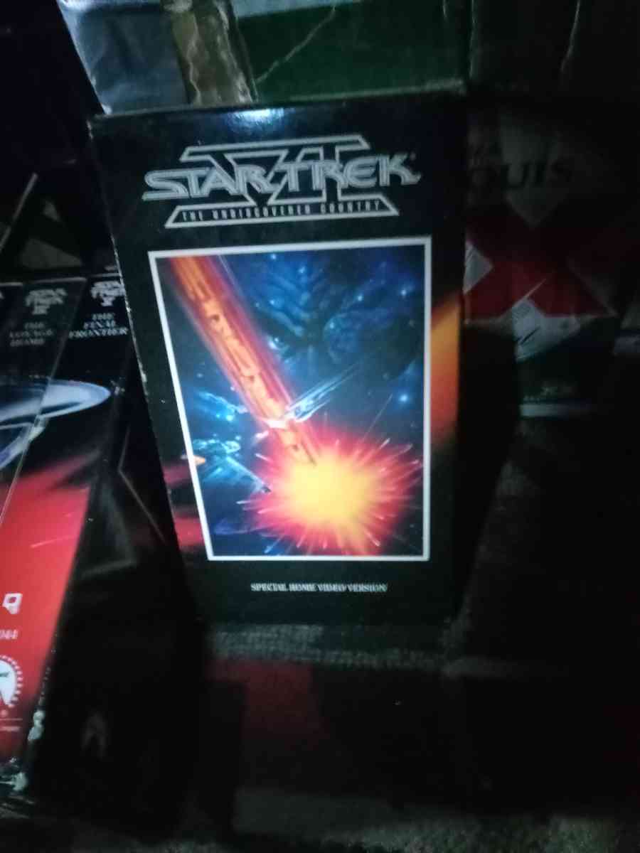 VHS STAR TREK  Mp BoxSet Plus Movie 6