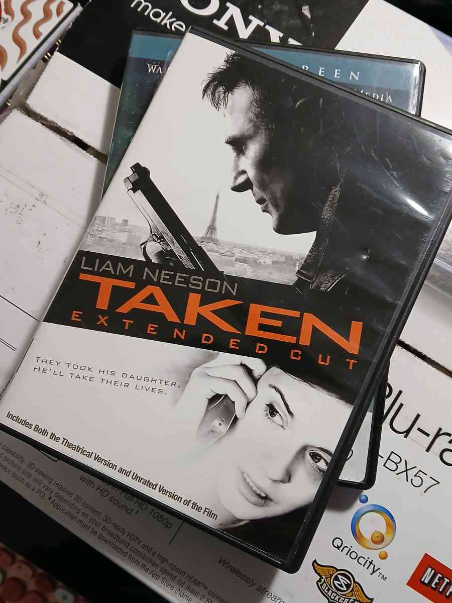 Taken DVD Extended cut with Liam Neeson