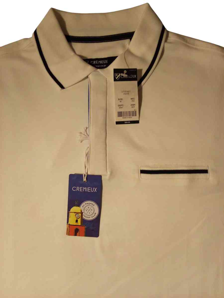 CREMIEUXYacht Club Collection Faux Pocket Short Sleeve Snaps