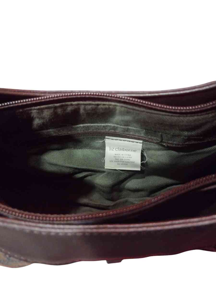 small brown Liz clayborn purse