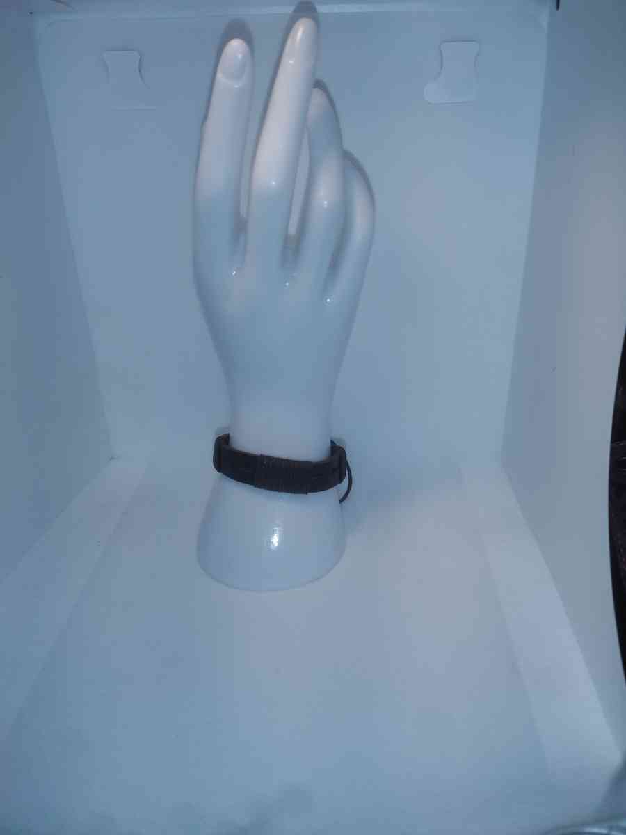 Faux Leather Bracelet straight brown