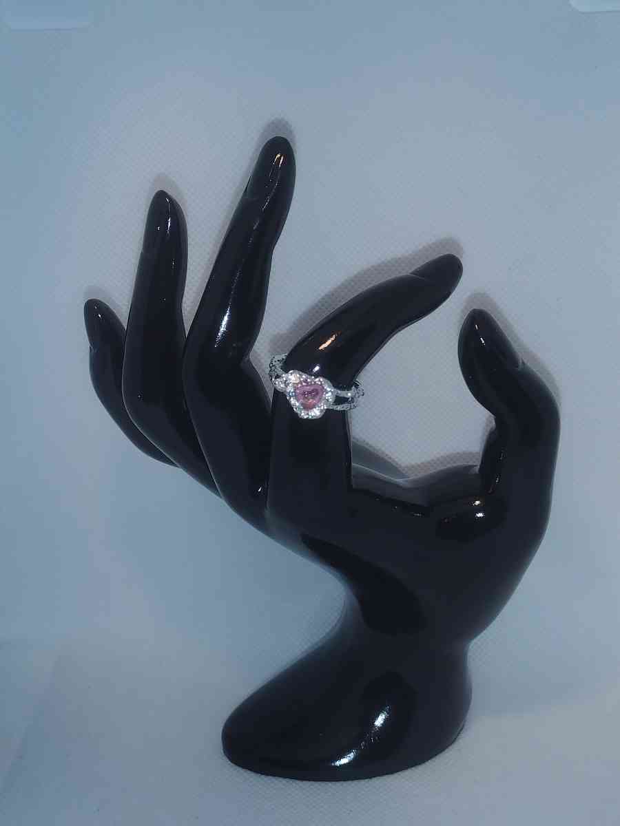 Sparkling Heart Ring